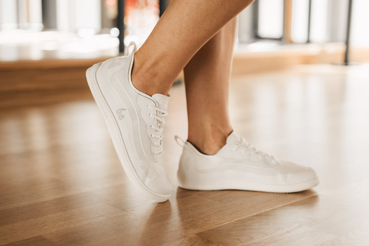 Barefoot Sneakers Be Lenka Velocity - All White (Shipping end of April) 4  - OzBarefoot
