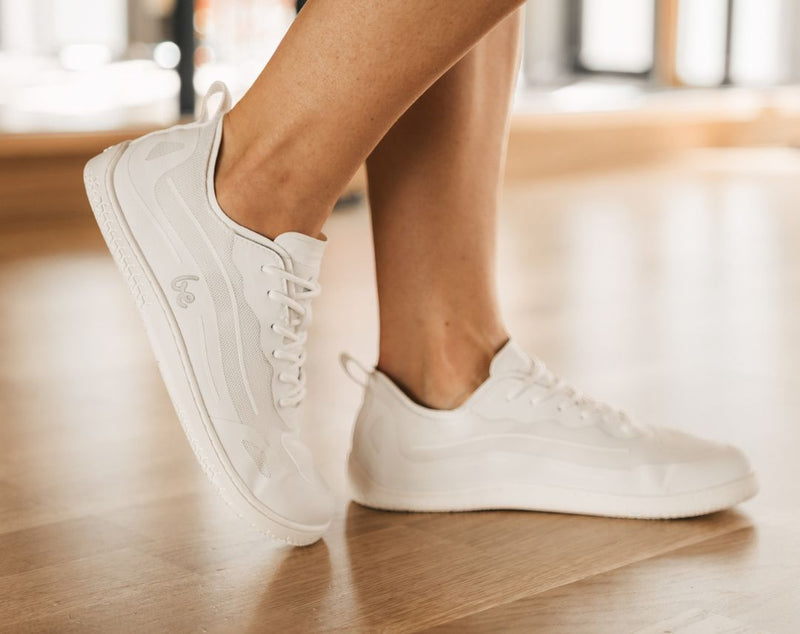 Barefoot Sneakers Be Lenka Velocity - All White (Shipping end of April) 3  - OzBarefoot