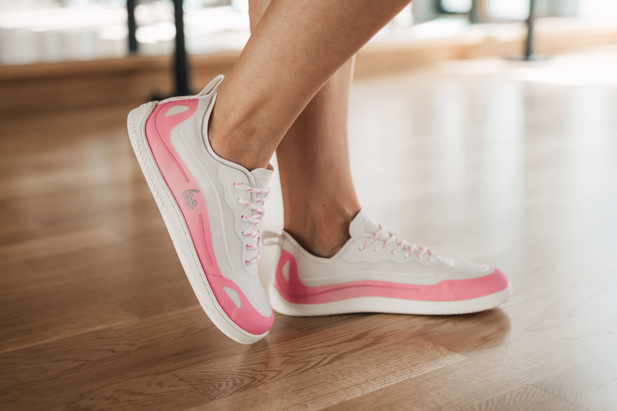 Barefoot Sneakers Be Lenka Velocity - Light Pink (Shipping end of April) 5  - OzBarefoot