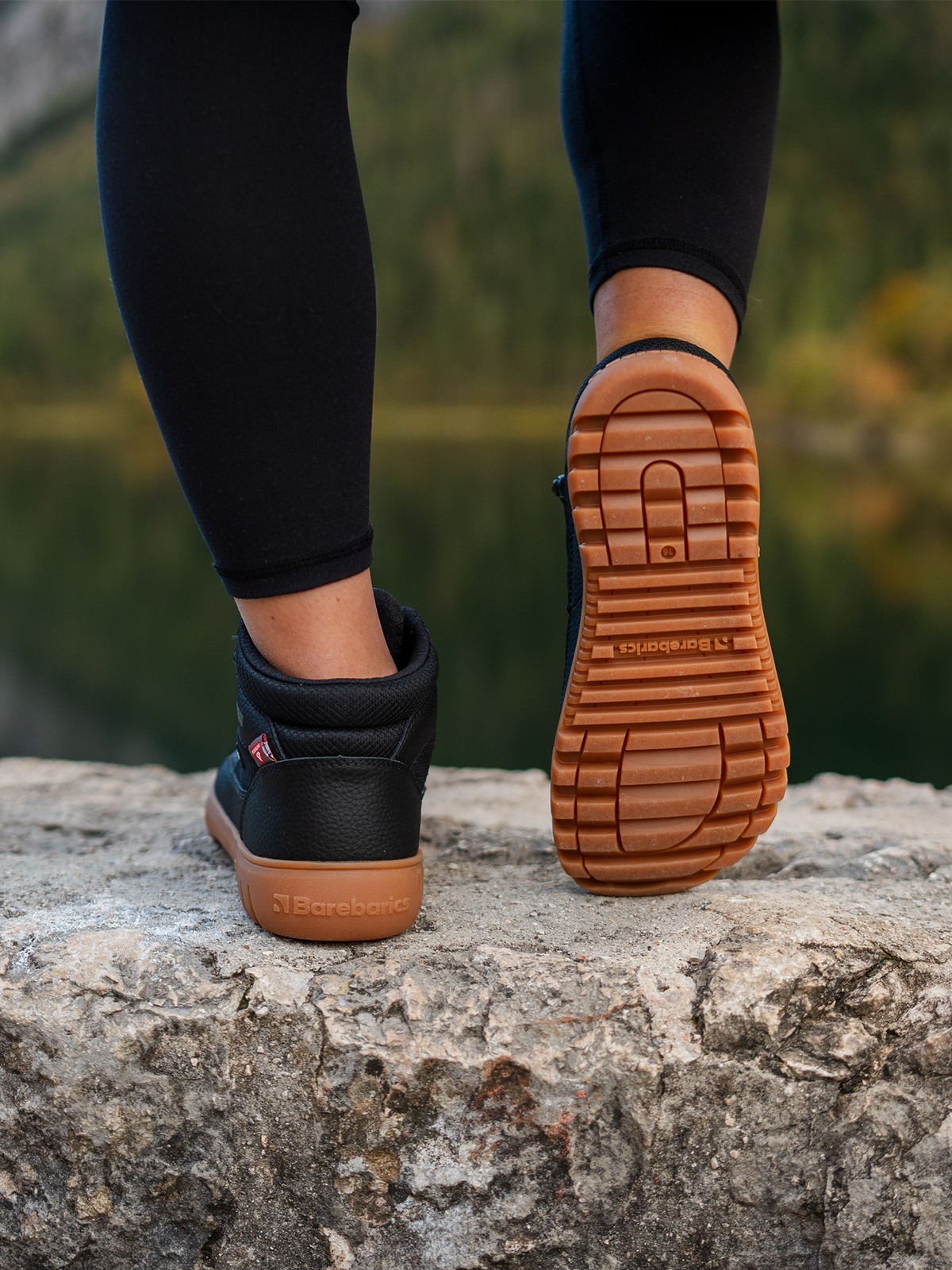 Barefoot Shoes Barebarics UrbanEdge - Black 7  - OzBarefoot