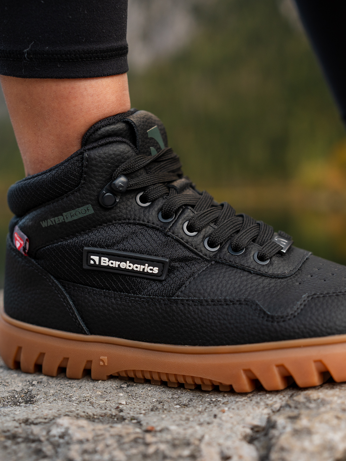Barefoot Shoes Barebarics UrbanEdge - Black 4  - OzBarefoot