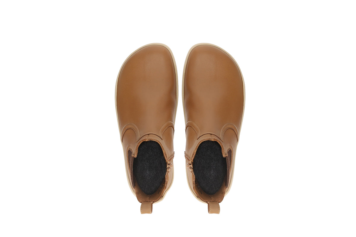 Barefoot Boots Be Lenka Allure - Light Cognac 5  - OzBarefoot