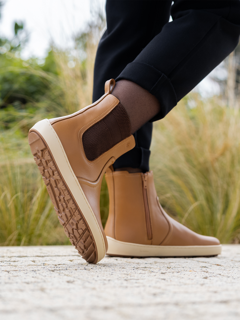 Barefoot Boots Be Lenka Allure - Light Cognac 2  - OzBarefoot
