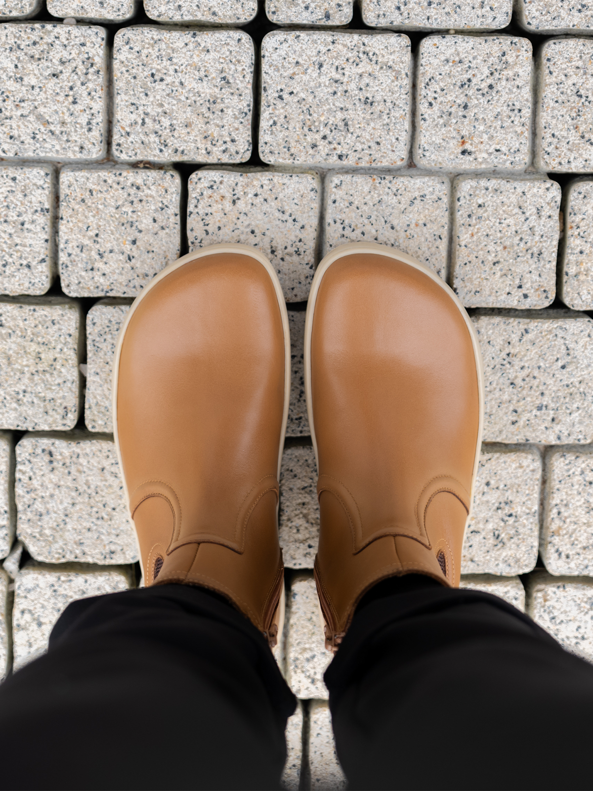Barefoot Boots Be Lenka Allure - Light Cognac 10  - OzBarefoot