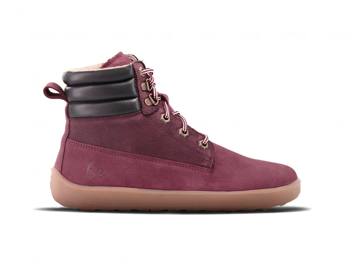 Barefoot Boots Be Lenka Nevada Neo - Burgundy 1  - OzBarefoot