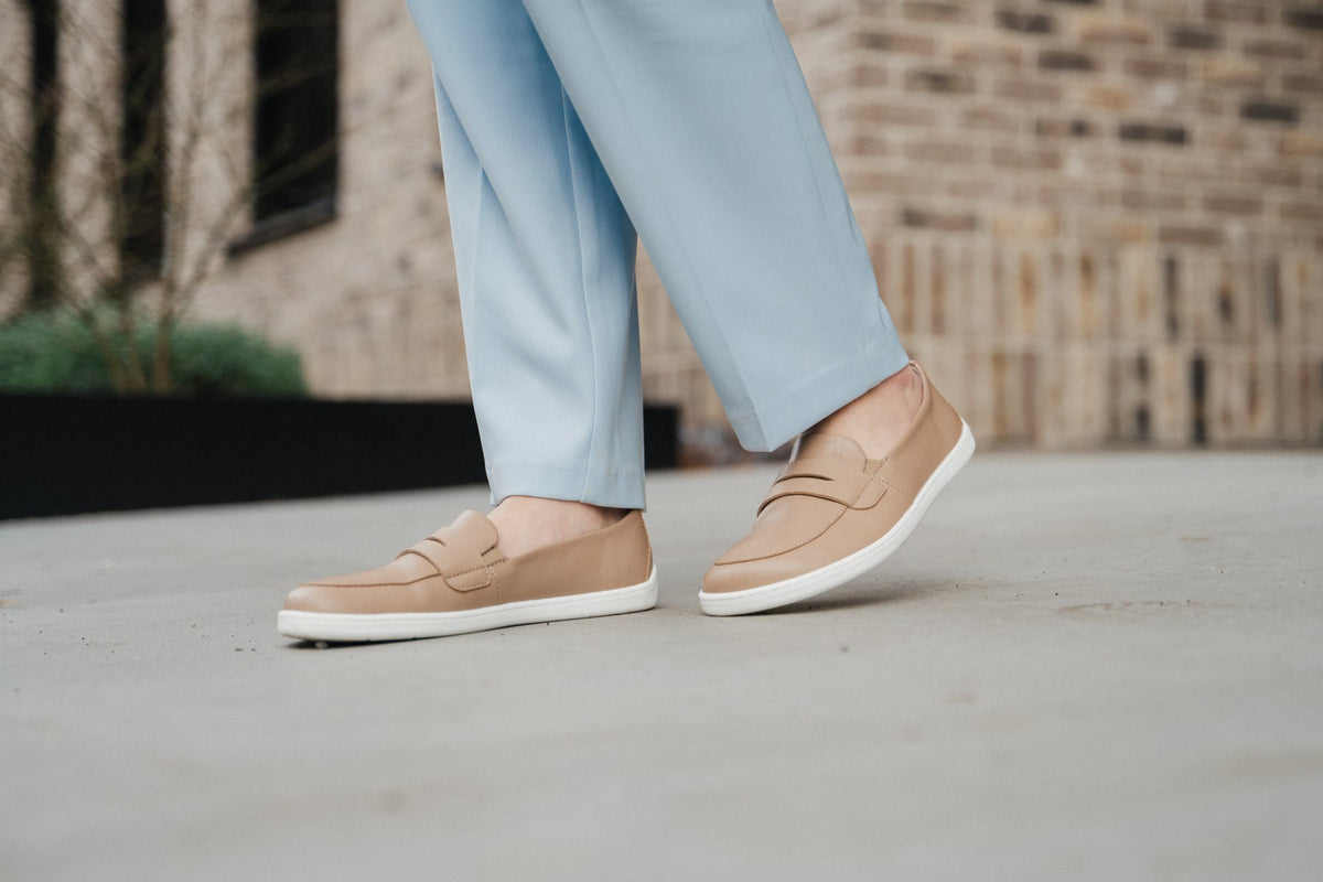 Barefoot Moccasins Be Lenka Buena - Latte Brown 5  - OzBarefoot