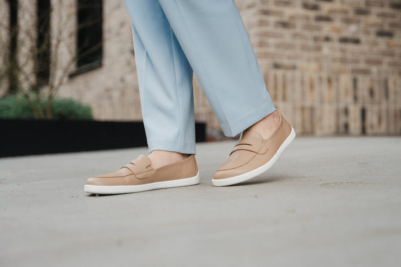 Barefoot Moccasins Be Lenka Buena - Latte Brown 5  - OzBarefoot