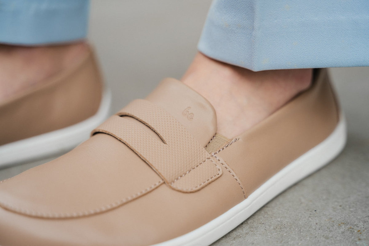 Barefoot Moccasins Be Lenka Buena - Latte Brown 8  - OzBarefoot
