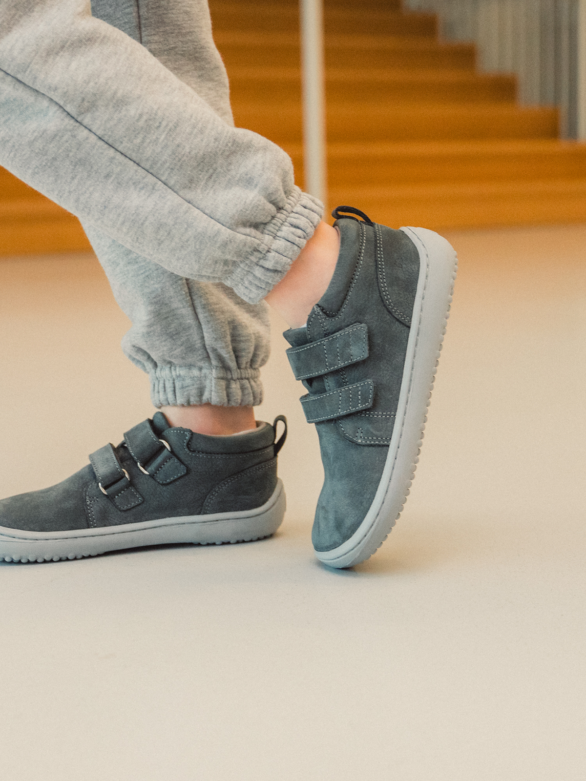 Kids barefoot Be Lenka Play - Dark Grey 7  - OzBarefoot