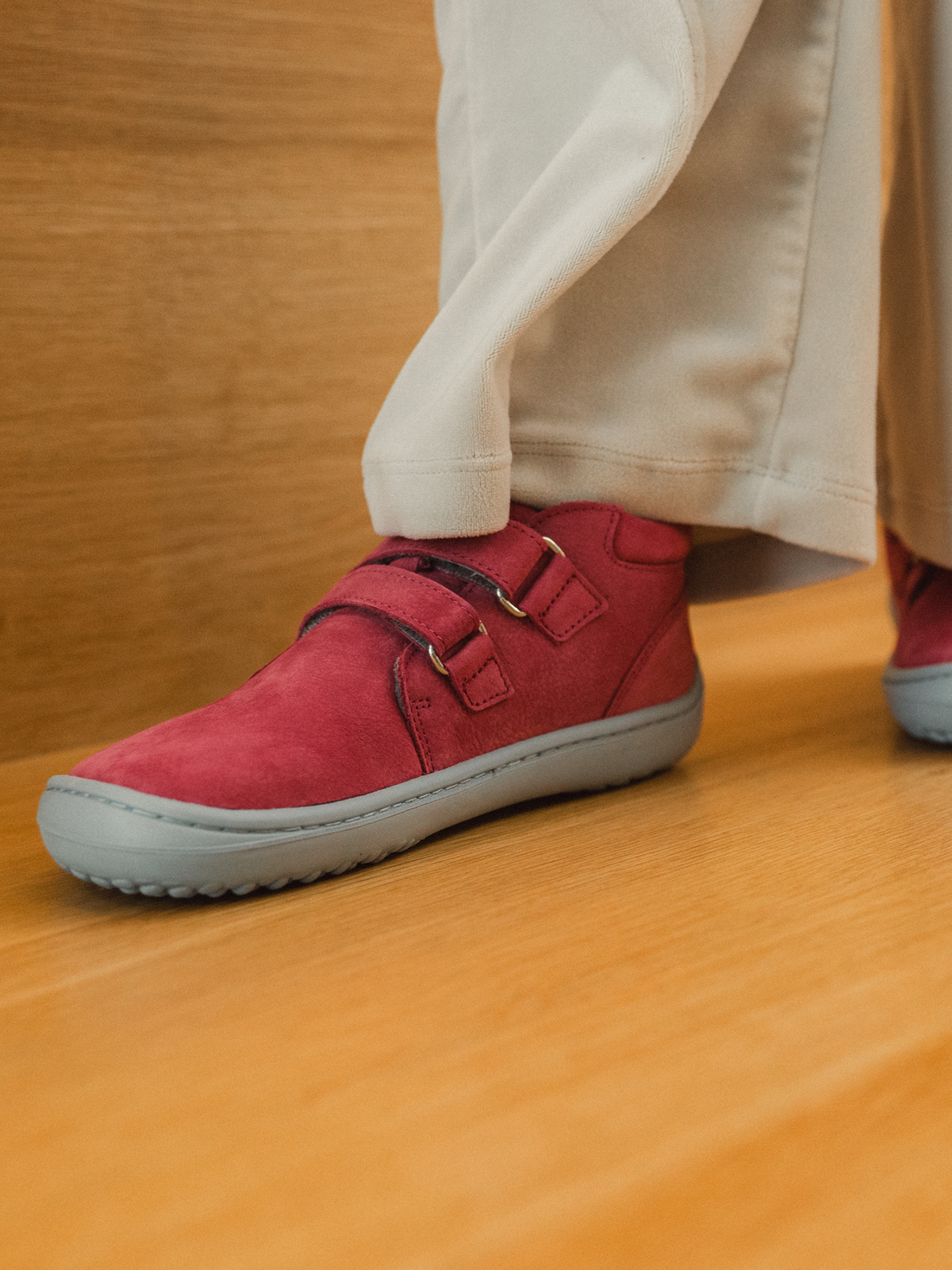 Kids barefoot Be Lenka Play - Raspberry Pink 4  - OzBarefoot