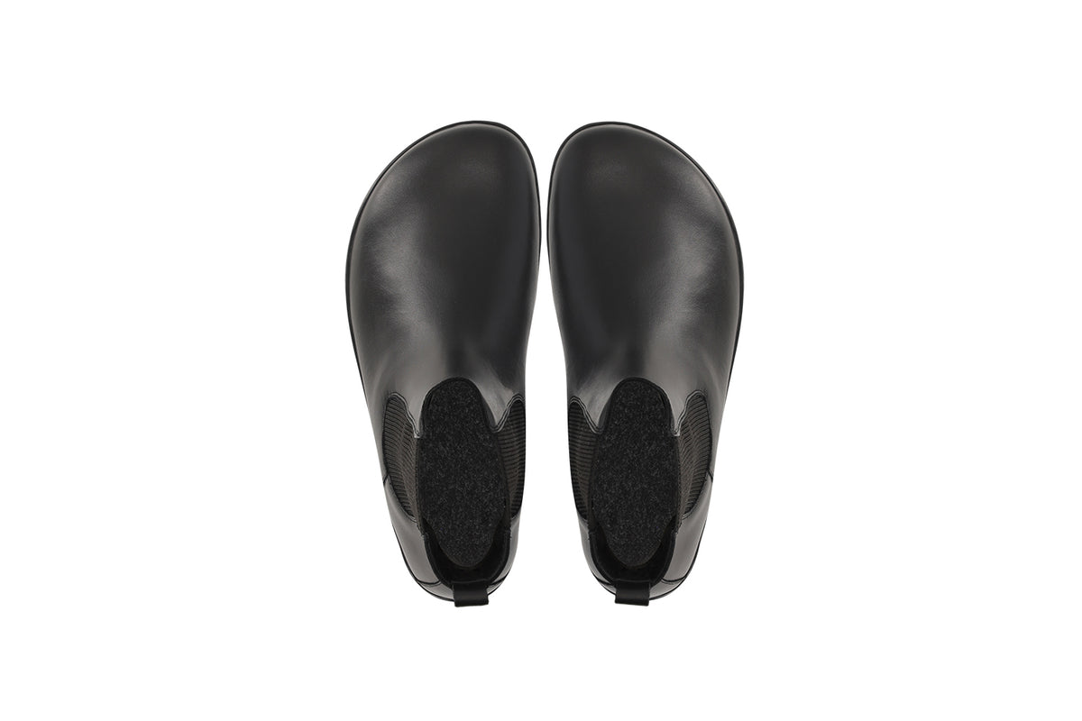 Barefoot Boots Be Lenka Glam - All Black 5  - OzBarefoot