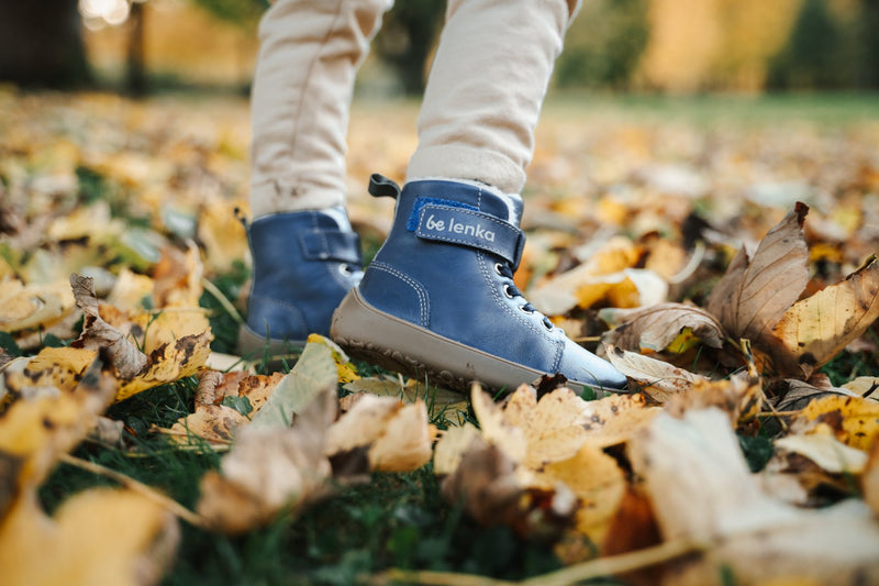 Winter Kids Barefoot Be Lenka Winter Kids - Ocean Blue 3  - OzBarefoot