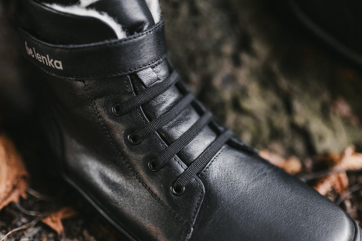 Winter Kids Barefoot Be Lenka Winter Kids - All Black 5  - OzBarefoot