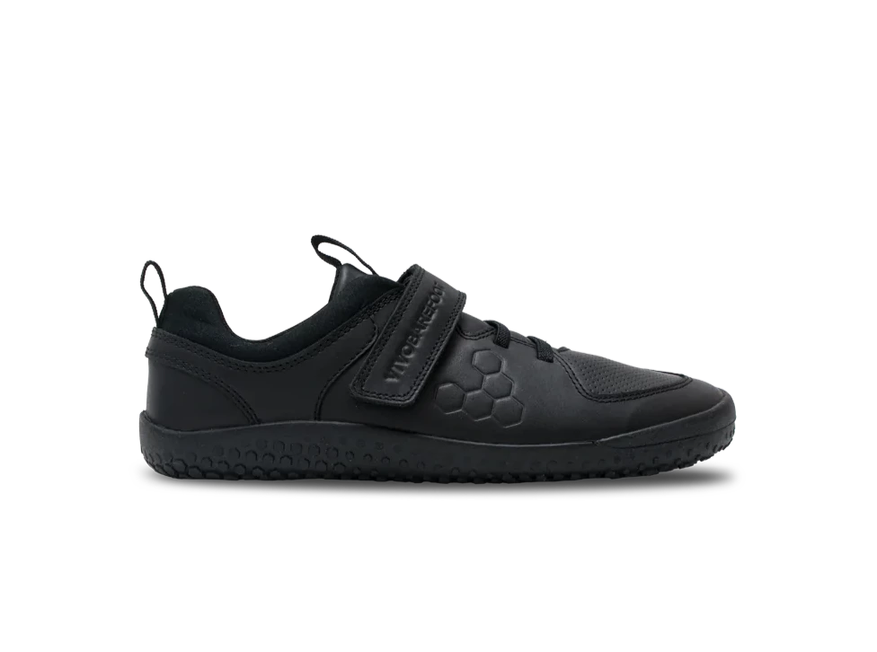 Vivobarefoot Primus Ludo School Kids Obsidian - Side View