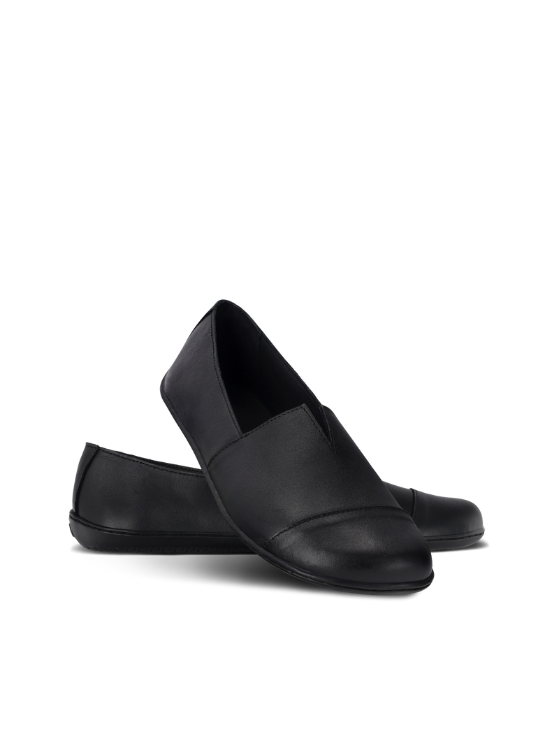 Barefoot Moccasins Be Lenka Rosaluna - All Black 2  - OzBarefoot