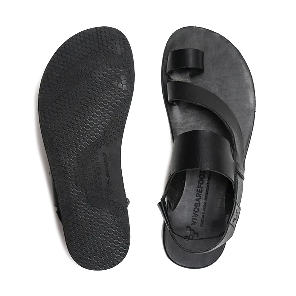 Vivobarefoot Opanka Sandal Womens Black 2  - OzBarefoot