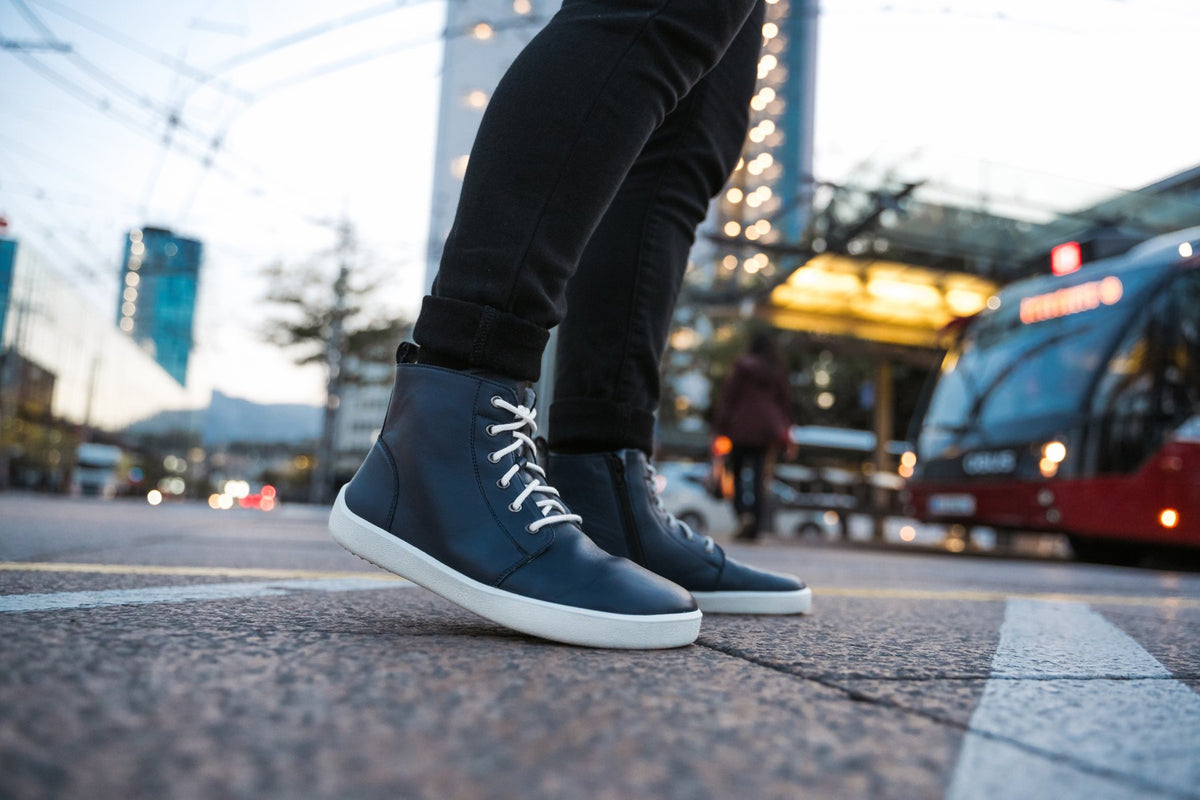 Winter Barefoot Boots Be Lenka Atlas - Navy Blue 3  - OzBarefoot