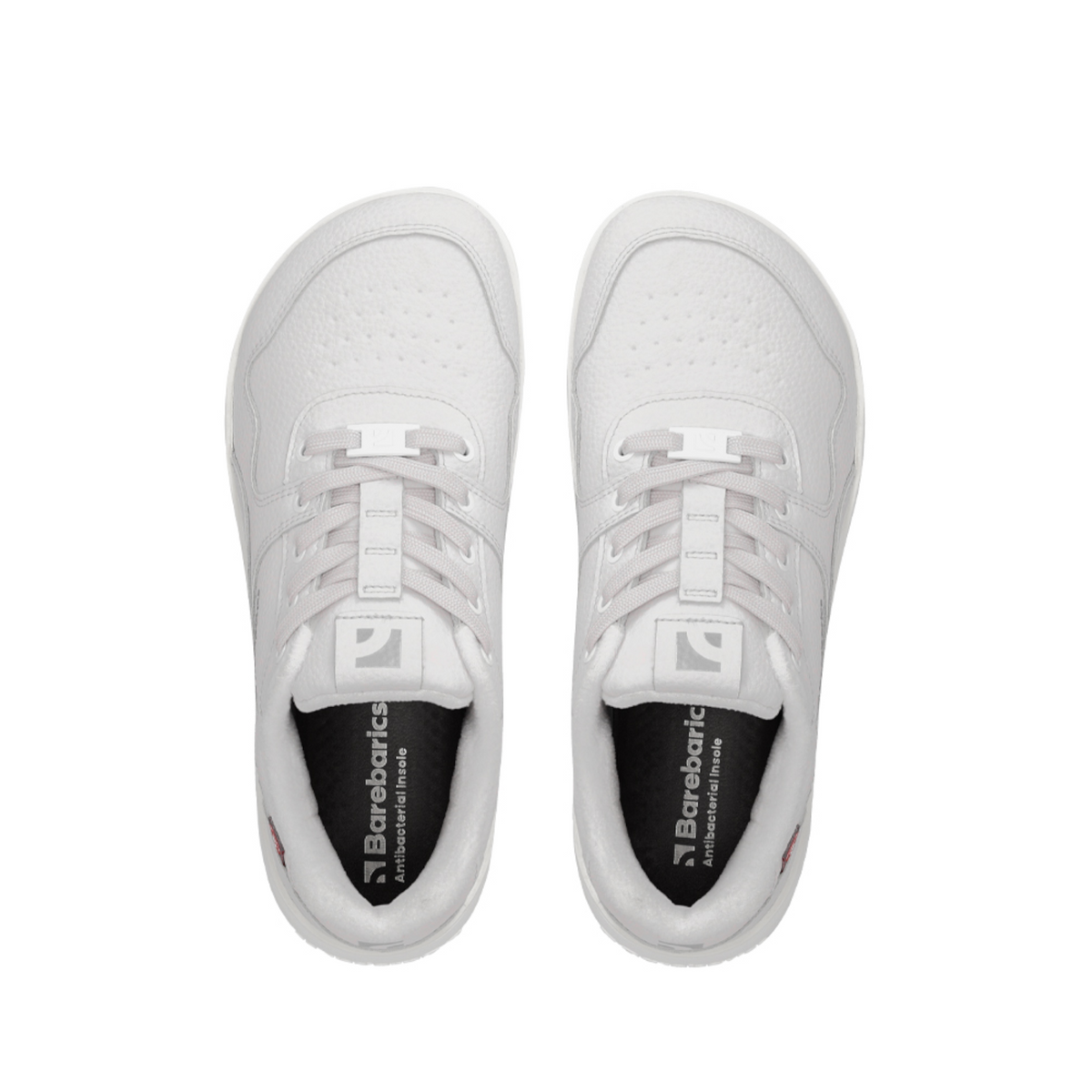 Barefoot Shoes Barebarics Zing Frost - Light Grey & White 5  - OzBarefoot