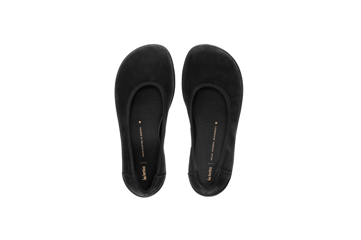Ballet Flats Be Lenka - Sophie - Matt Black 4 OzBarefoot Australia