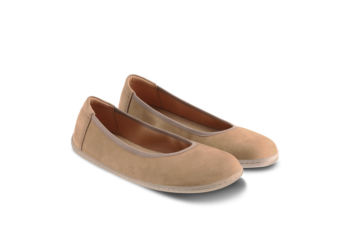 Ballet Flats Be Lenka - Sophie - Toffee Brown 3 OzBarefoot Australia