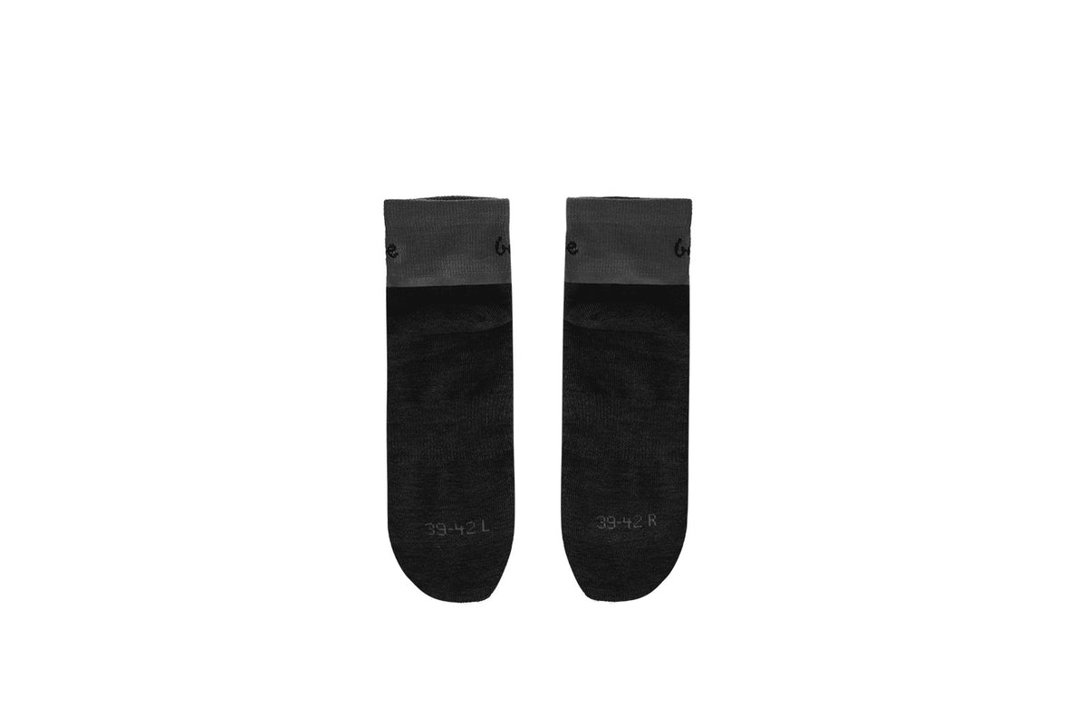 Barefoot Socks Be Lenka - Crew - Merino Wool – Grey 3  - OzBarefoot