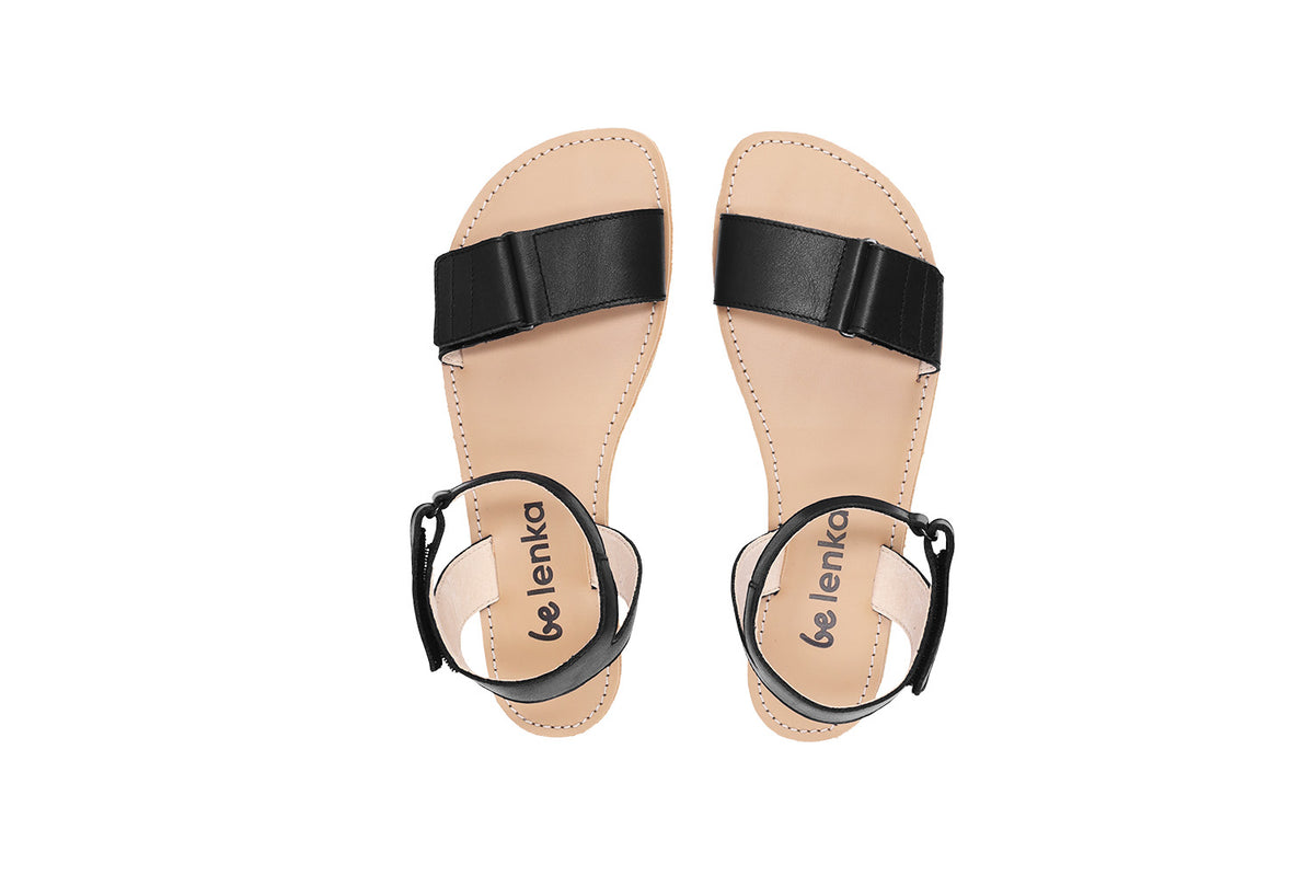 Barefoot Sandals - Be Lenka Iris - Black 3 OzBarefoot Australia