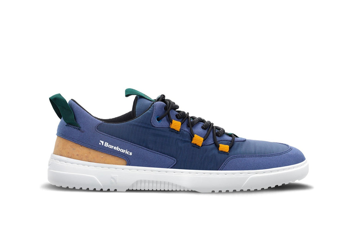 Barefoot Sneakers Barebarics - Revive - Blue & White 1 OzBarefoot Australia