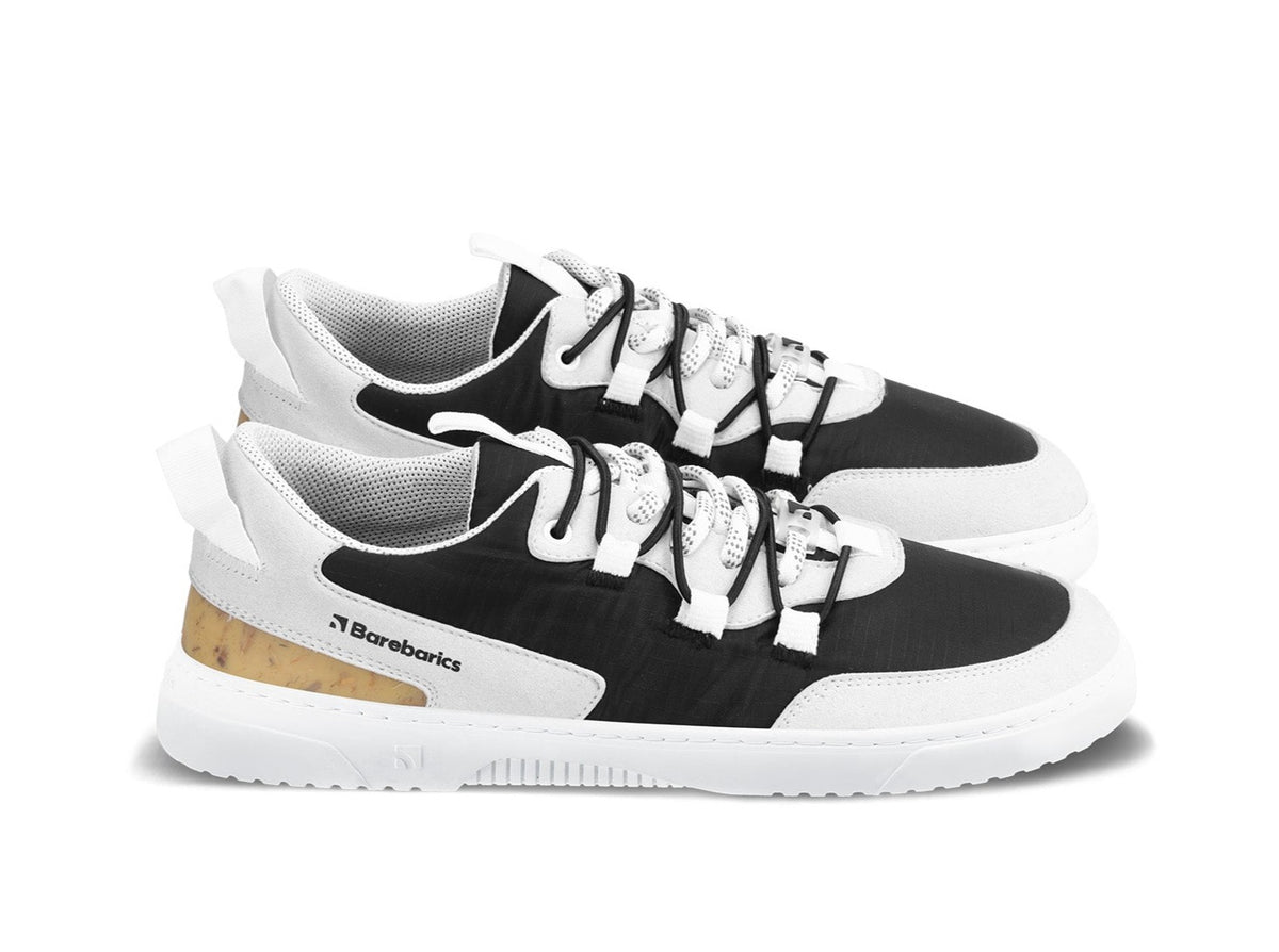 Barefoot Sneakers Barebarics Revive - Light Grey & Black 1  - OzBarefoot