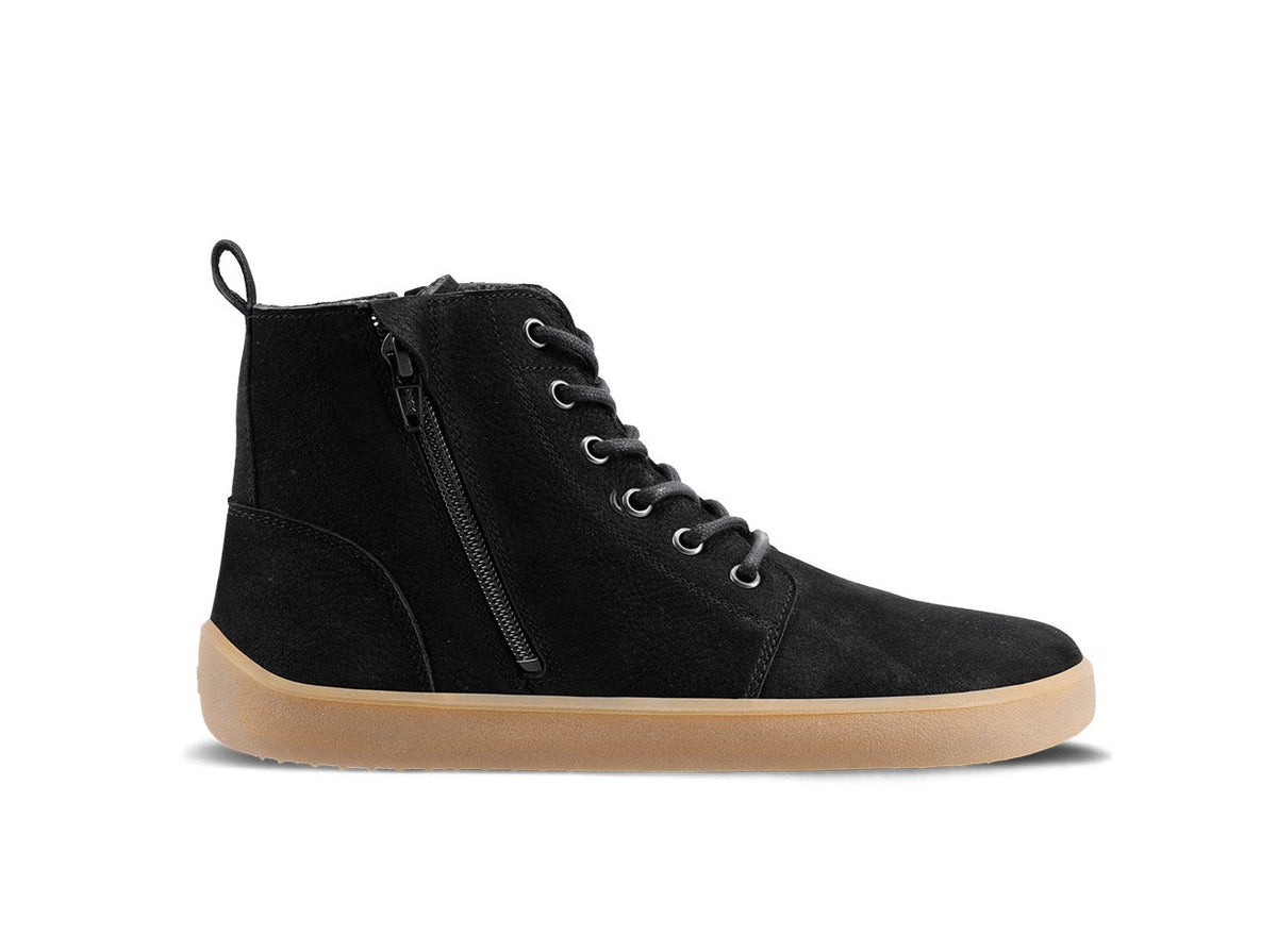 Winter Barefoot Boots Be Lenka Atlas - Matt Black 2 OzBarefoot Australia