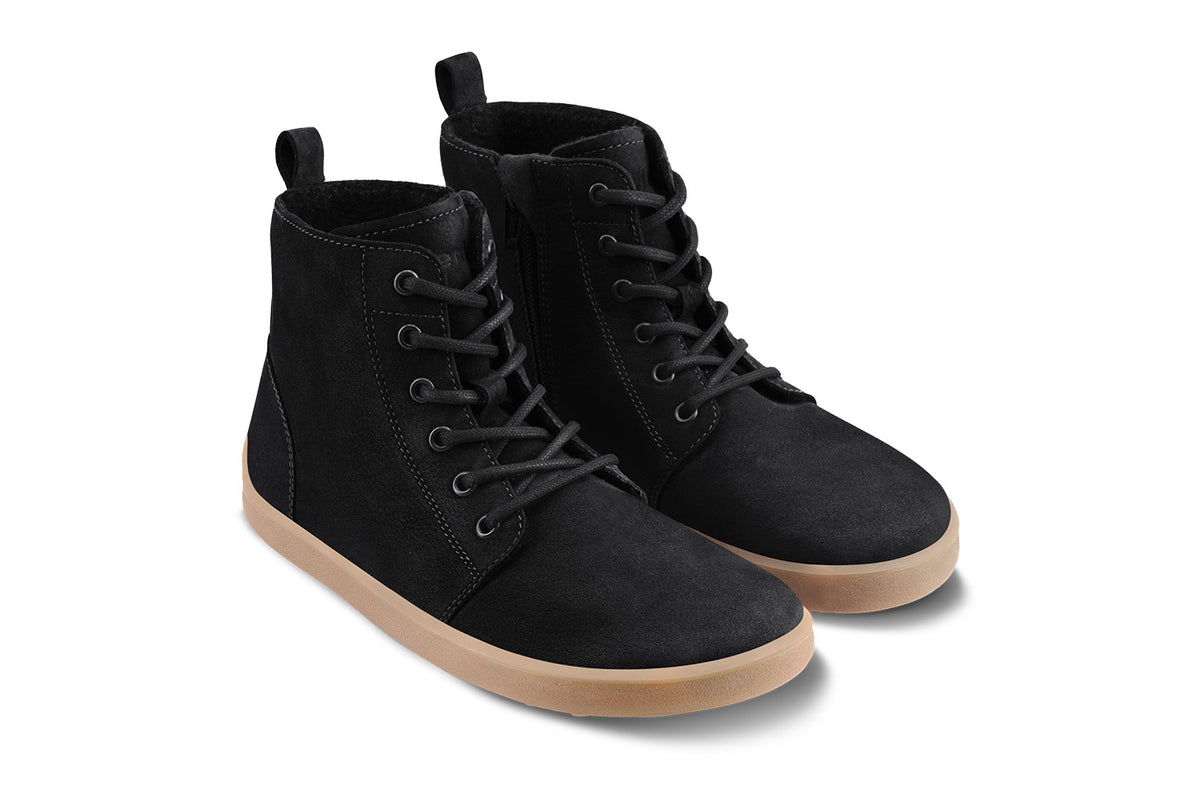 Winter Barefoot Boots Be Lenka Atlas - Matt Black 3 OzBarefoot Australia