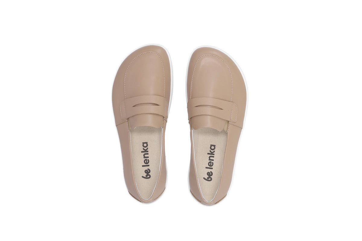 Barefoot Moccasins Be Lenka Buena - Latte Brown 9  - OzBarefoot