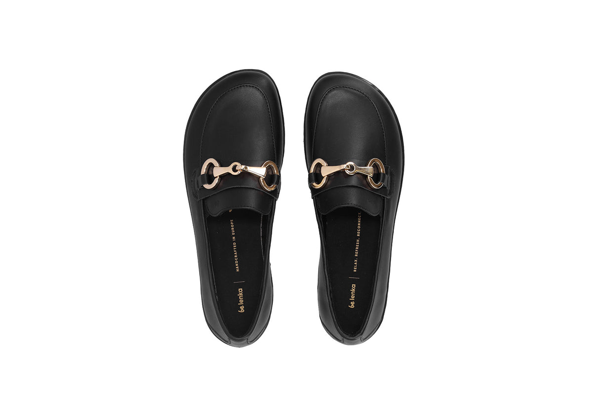 Barefoot Moccasins Be Lenka Viva - Black 11  - OzBarefoot