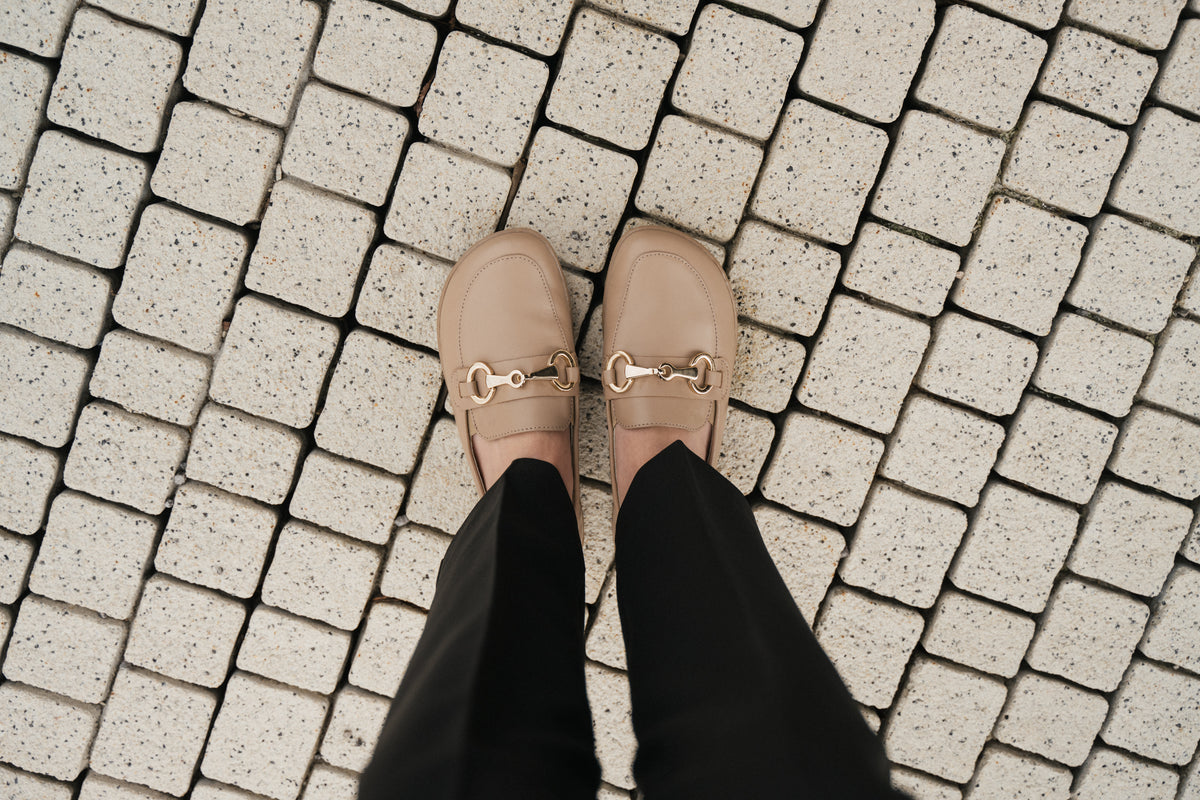 Barefoot Moccasins Be Lenka Viva - Latte Brown 4  - OzBarefoot