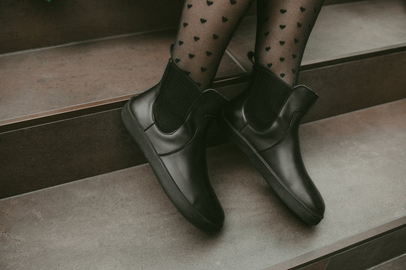 Barefoot Boots Be Lenka Entice Neo - All Black 2 OzBarefoot Australia