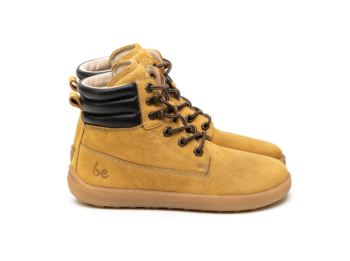 Barefoot Boots Be Lenka Nevada Neo - Mustard 3 OzBarefoot Australia