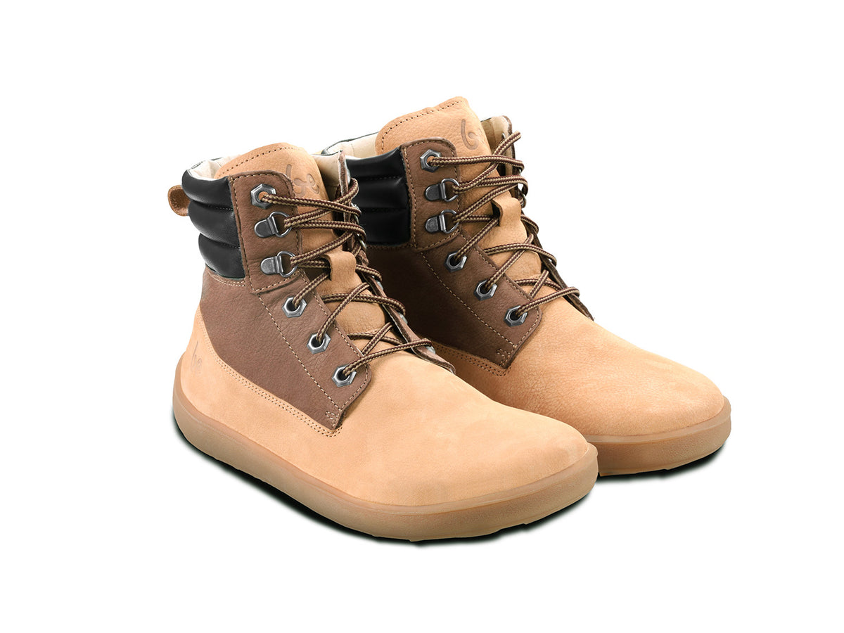Barefoot Boots Be Lenka Nevada Neo - Sand & Dark Brown 11 OzBarefoot Australia