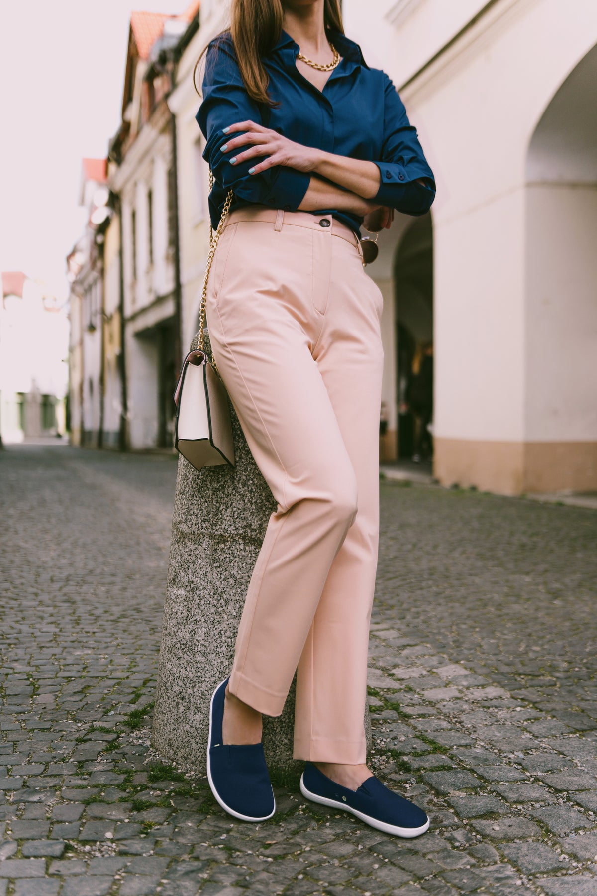 Women's Pants Be Lenka Essentials - Nude pink 6 OzBarefoot Australia