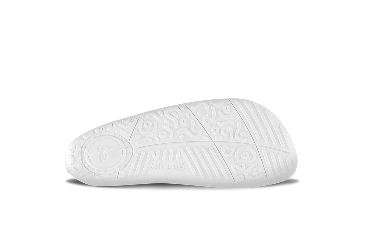 Be Lenka Kids barefoot sneakers Seasiders - Orangy 4 OzBarefoot Australia