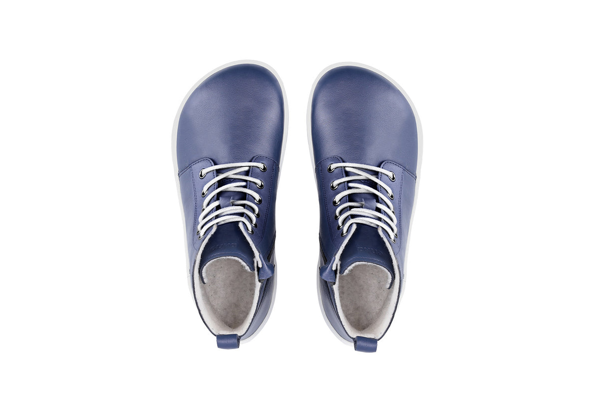 Winter Barefoot Boots Be Lenka Atlas - Navy Blue 4 OzBarefoot Australia