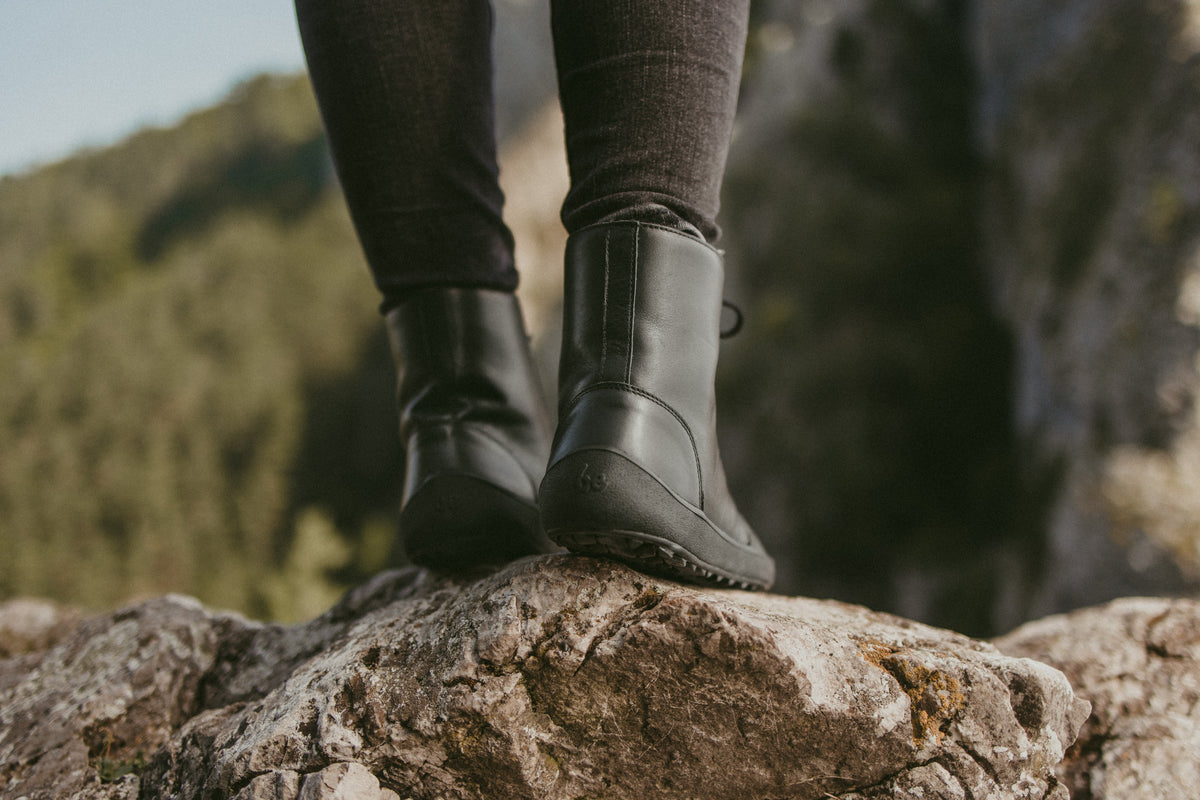 Winter Barefoot Boots Be Lenka Winter 3.0 - Black 8 OzBarefoot Australia