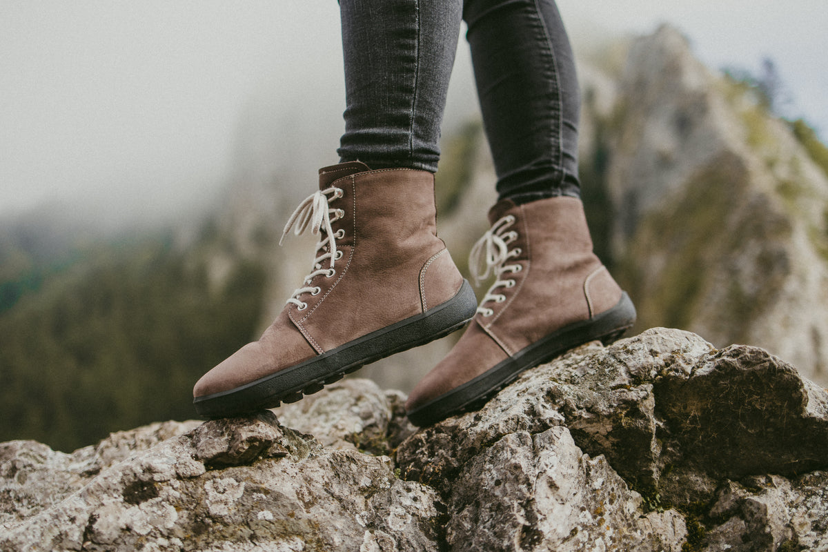 Winter Barefoot Boots Be Lenka Winter 3.0 - Chocolate 8 OzBarefoot Australia