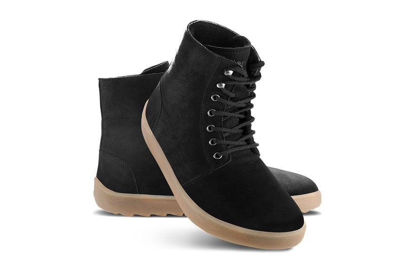 Winter Barefoot Boots Be Lenka Winter 3.0 - Matt Black 1 OzBarefoot Australia