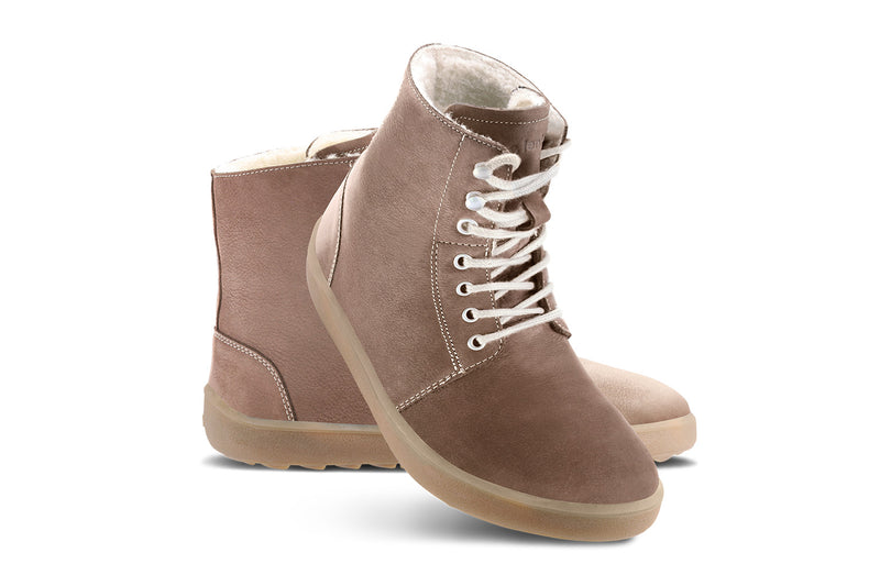 Winter Barefoot Boots Be Lenka Winter 3.0 - Walnut Brown 1 OzBarefoot Australia
